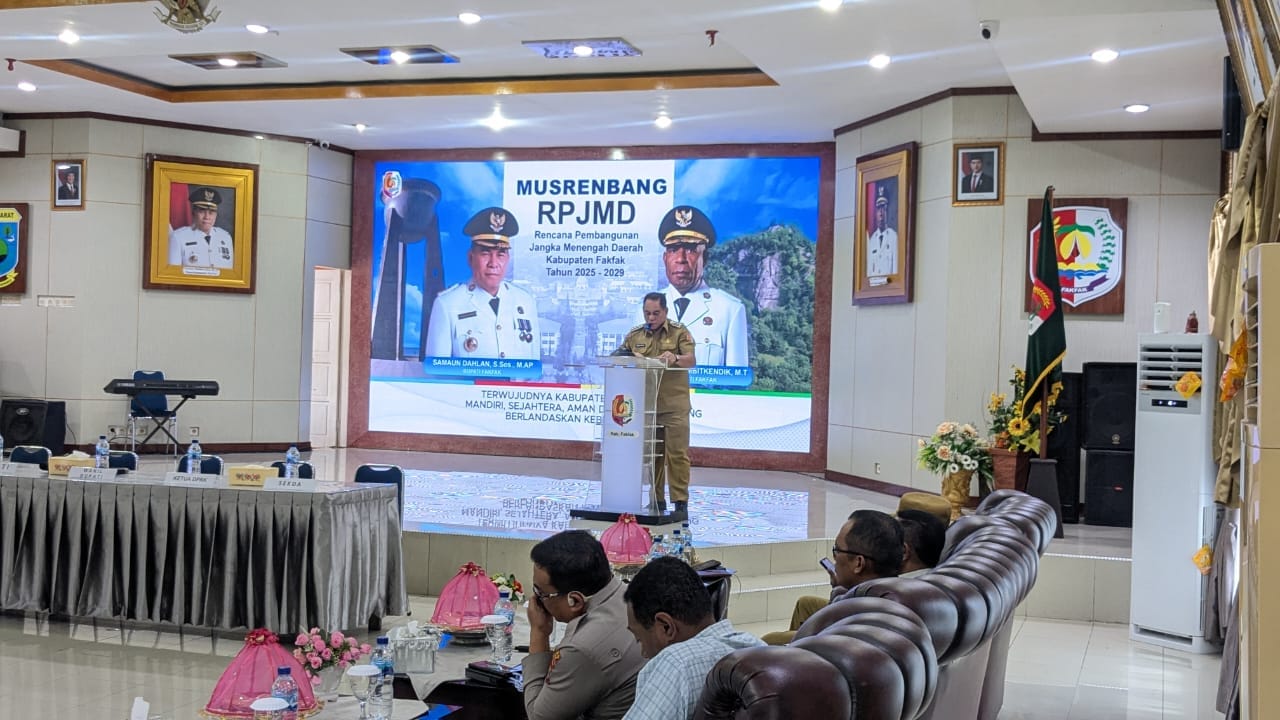 Buka Musrenbang RPJMD 2025–2029, Samaun DahlanTegaskan Pembangunan Merata untuk Semua 
