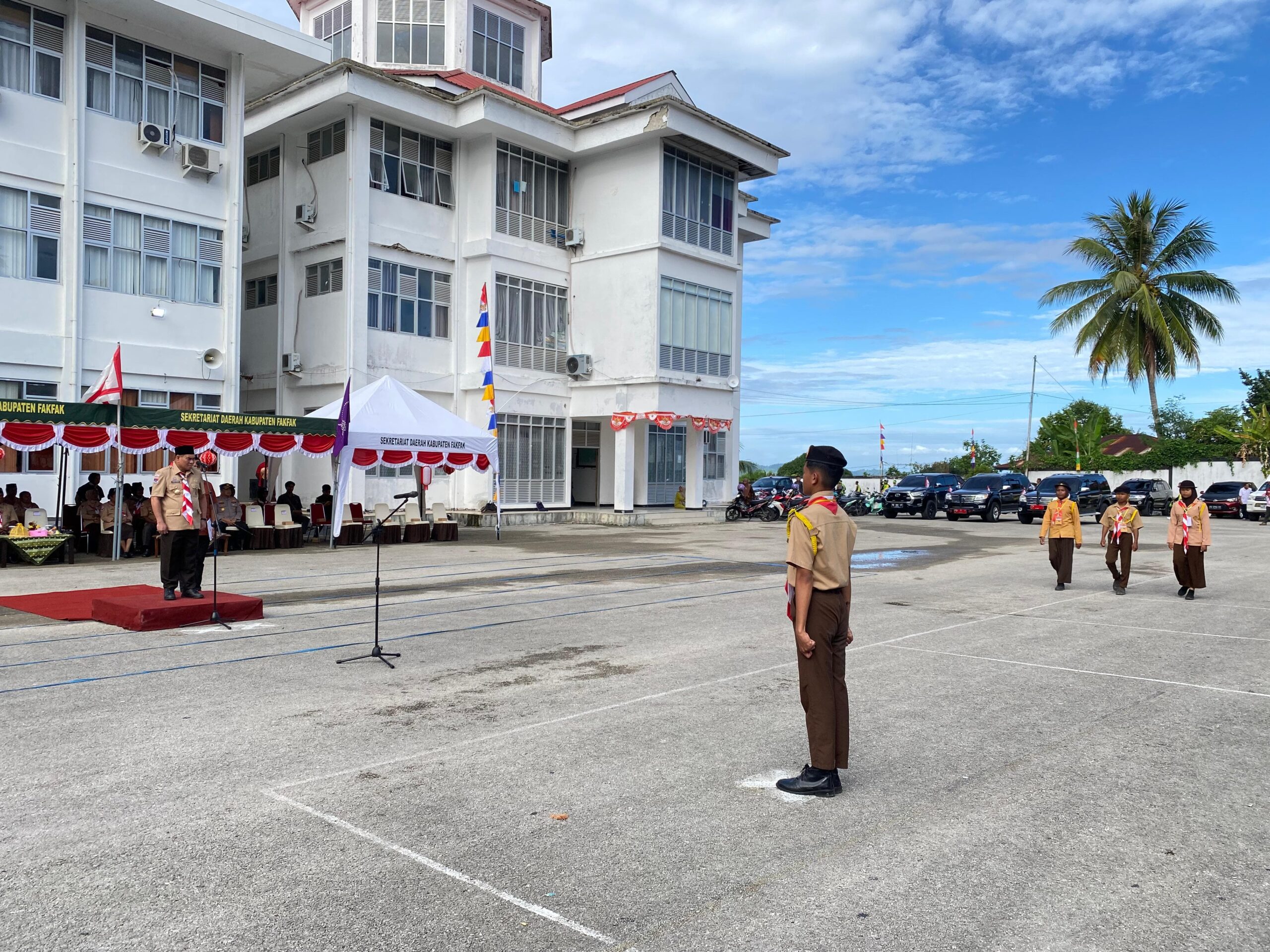Samaun Dahlan Sebut Pramuka Garda Terdepan Jaga NKRI dan Bentuk Karakter Generasi Muda