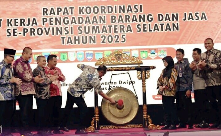 Walikota Pagar Alam Hadiri Rapat Koordinasi PBJ se-Sumatera Selatan