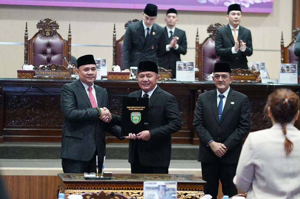 Sah! APBD Sumsel 2025 Diubah, Gubernur dan DPRD Kompak Gas Pembangunan