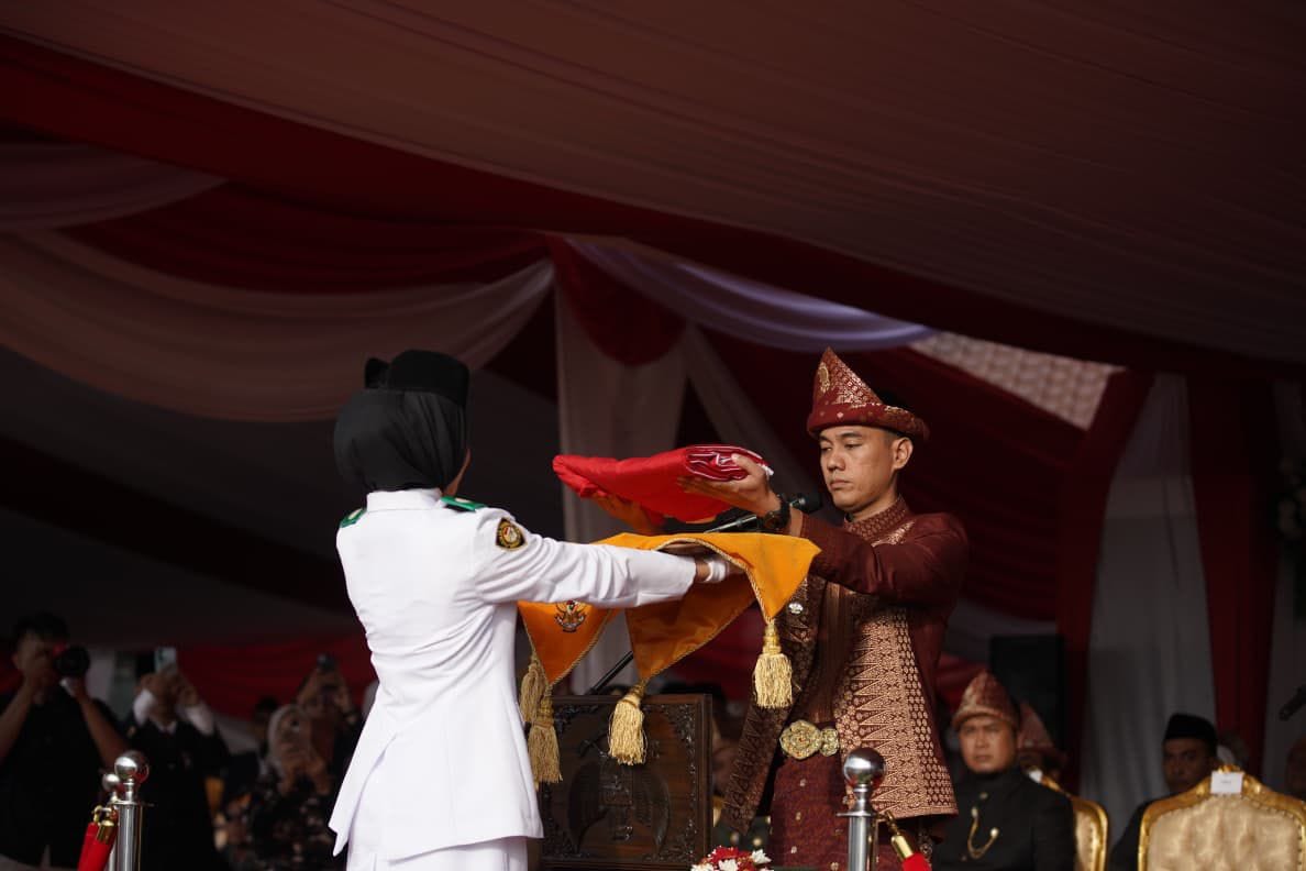 Upacara HUT ke-80 RI Kabupaten OKI, Sakral, Meriah, dan Gugah Nasionalisme