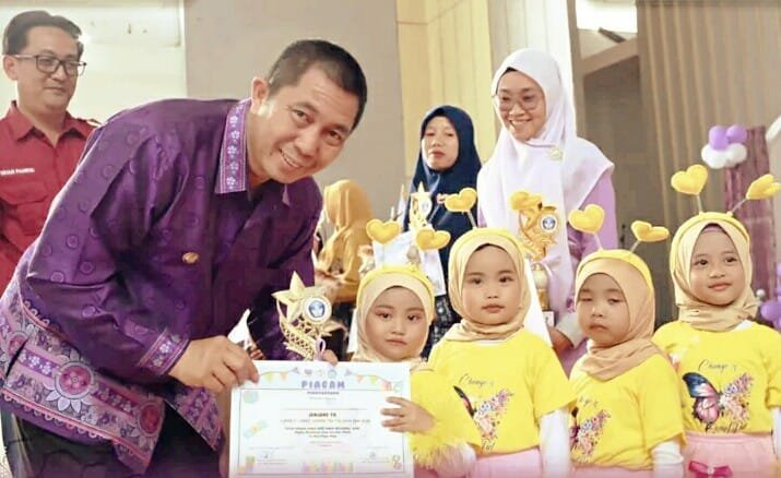 Wali Kota Pagar Alam Resmi Tutup Lomba Hari Anak Nasional 2025 Tingkat PAUD dan TK