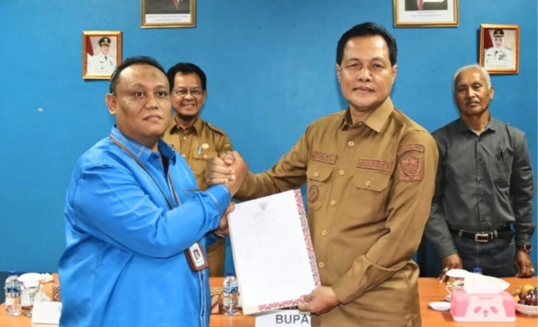 Tunjuk Dr. Subroto Jadi Plt. Dirut PDAM Lematang Enim, Bupati Minta Kejar Target 5 Ribu Pelanggan