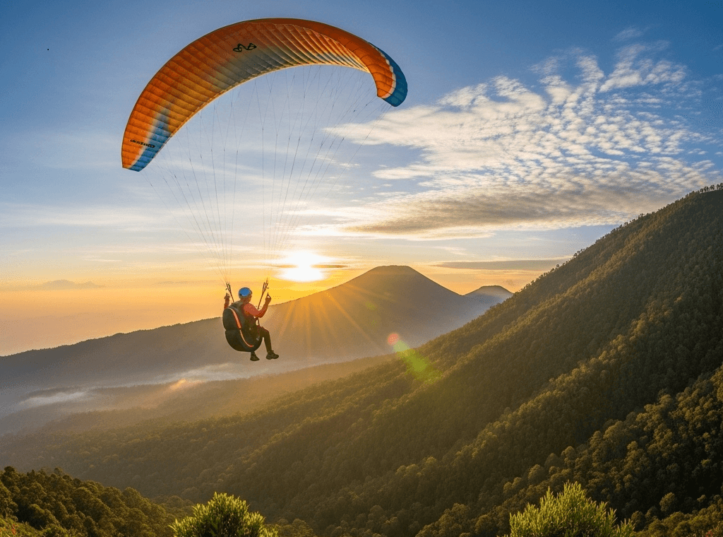 Terbang Bebas di Langit Pagar Alam, Menikmati Paralayang di Bumi Besemah