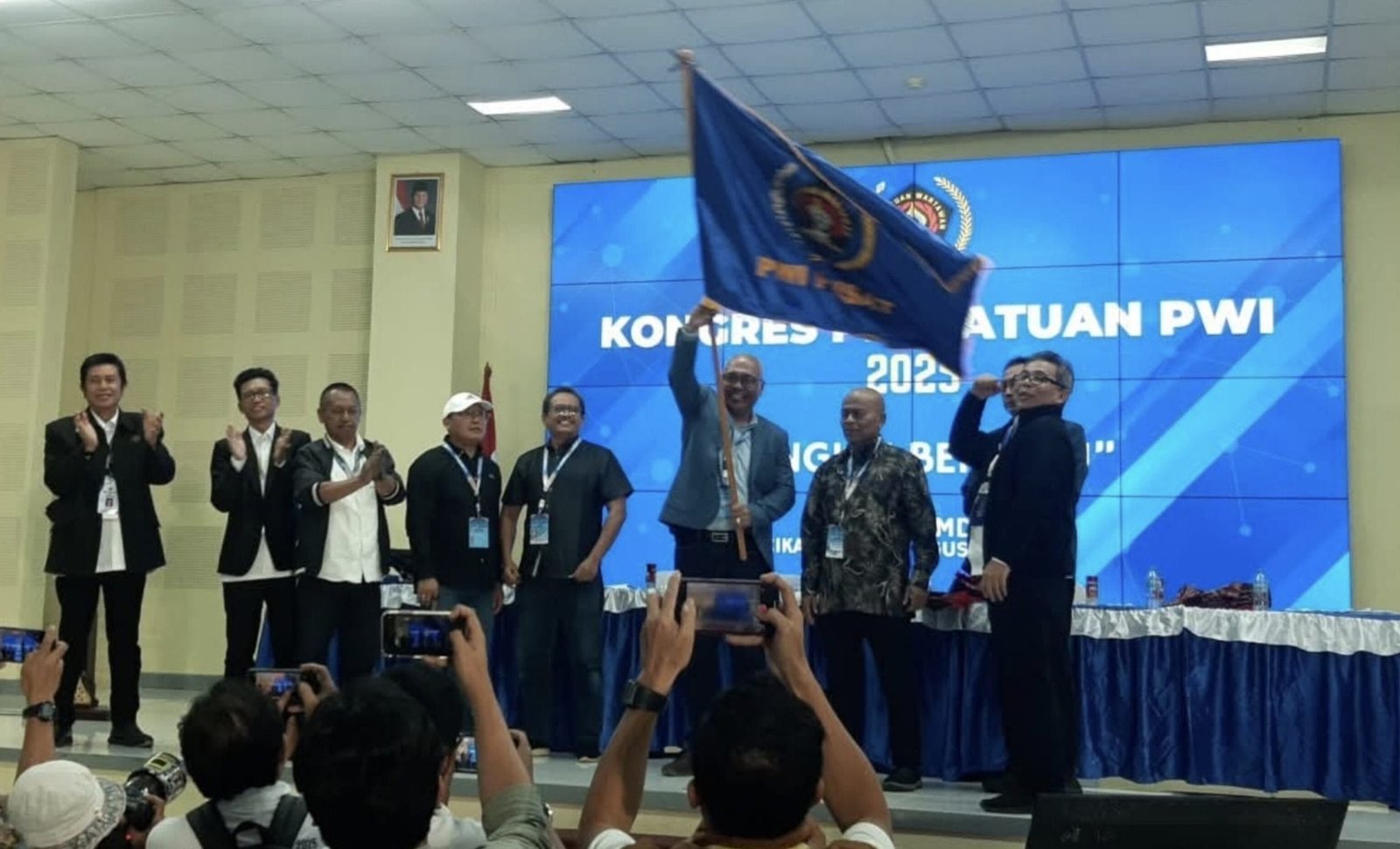 Akhmad Munir Terpilih Sebagai Ketua Umum PWI Pusat Periode 2025-2030