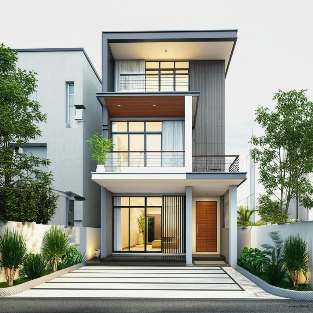 Desain Rumah Kecil Minimalis 2 Lantai, Maksimalkan Lahan Terbatas dengan Gaya Modern