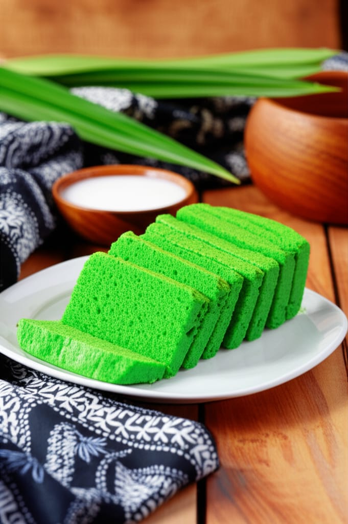 Resep Bolu Kojo Palembang Asli, Kue Basah Hijau Legit Beraroma Pandan dan Santan