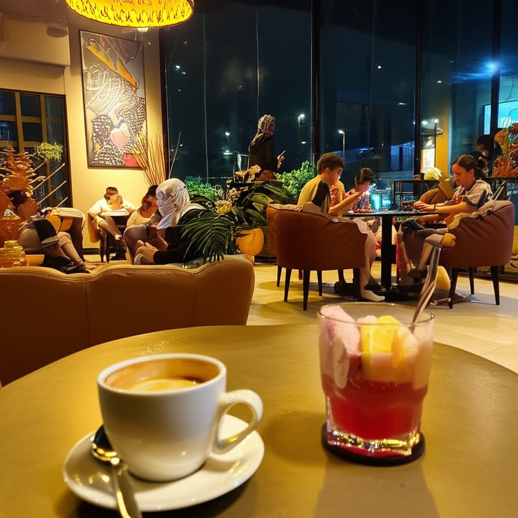 Malam Minggu di Palembang, Cafe Jadi Destinasi Favorit Anak Muda