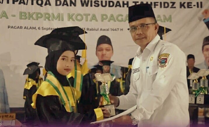 286 Santri Pagar Alam Ikuti Khataman XXXI dan Wisuda Tahfidz ke-II BKPRMI