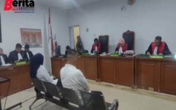 Finda dan Dedi Jalani Sidang Perdana Kasus Dugaan Korupsi Dana PMI Palembang