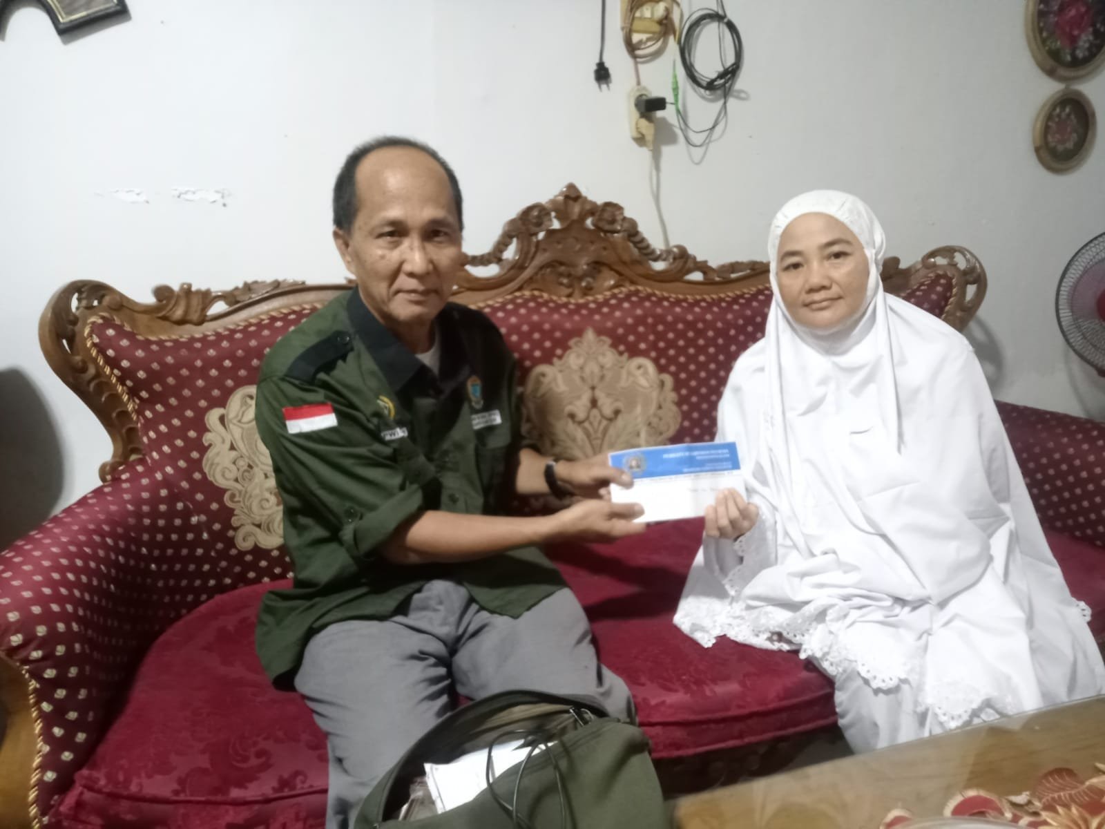 PWI Sumsel Serahkan Bantuan kepada Keluarga Almarhum Wartawan Palpos