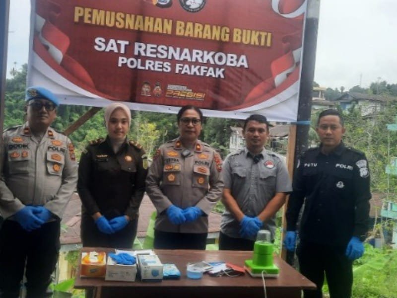 Wakapolres Fakfak Ingatkan Bahaya Narkoba, Ajak Masyarakat Aktif Melapor