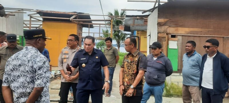 Pastikan Relokasi Pedagang ke Pasar Rakyat Thumburuni, Bupati dan Wakil Bupati Tinjau Pasar Kelapa Dua