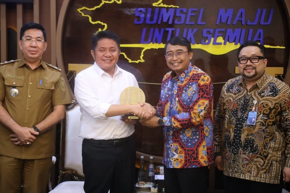 Gubernur Herman Deru Sambut Dirut Baru Pusri, Tegaskan Sinergi untuk Petani Sumsel