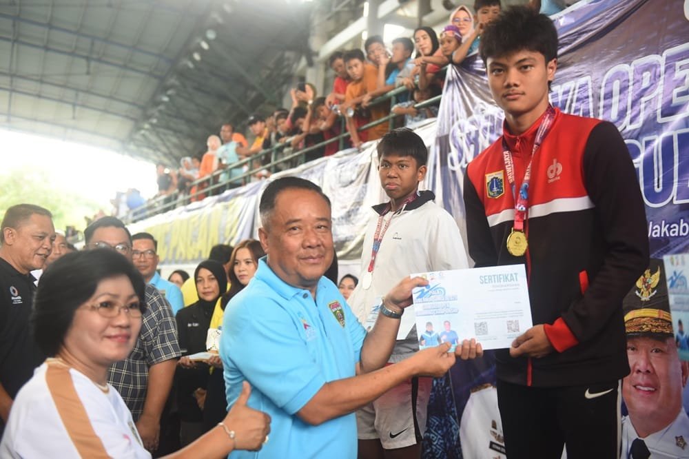 Sriwijaya Open 2025 Dibuka, Wagub Cik Ujang Dorong Pembibitan Atlet Renang Muda