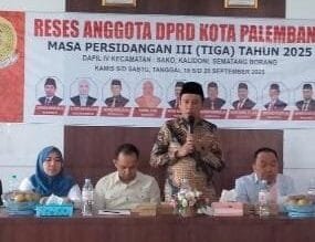 Reses Dapil IV Palembang, Aspirasi Pendidikan dan Ruang Kelas Jadi Sorotan