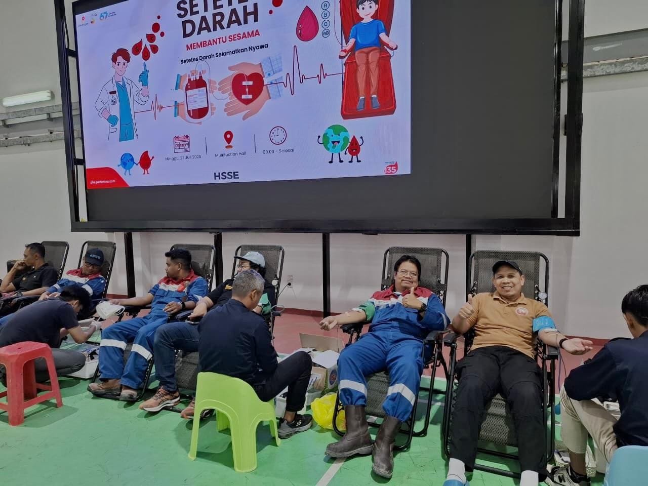Hari PMI Nasional, PHR Zona 1 Donorkan 780 Kantong Darah dari Aceh hingga Sumsel