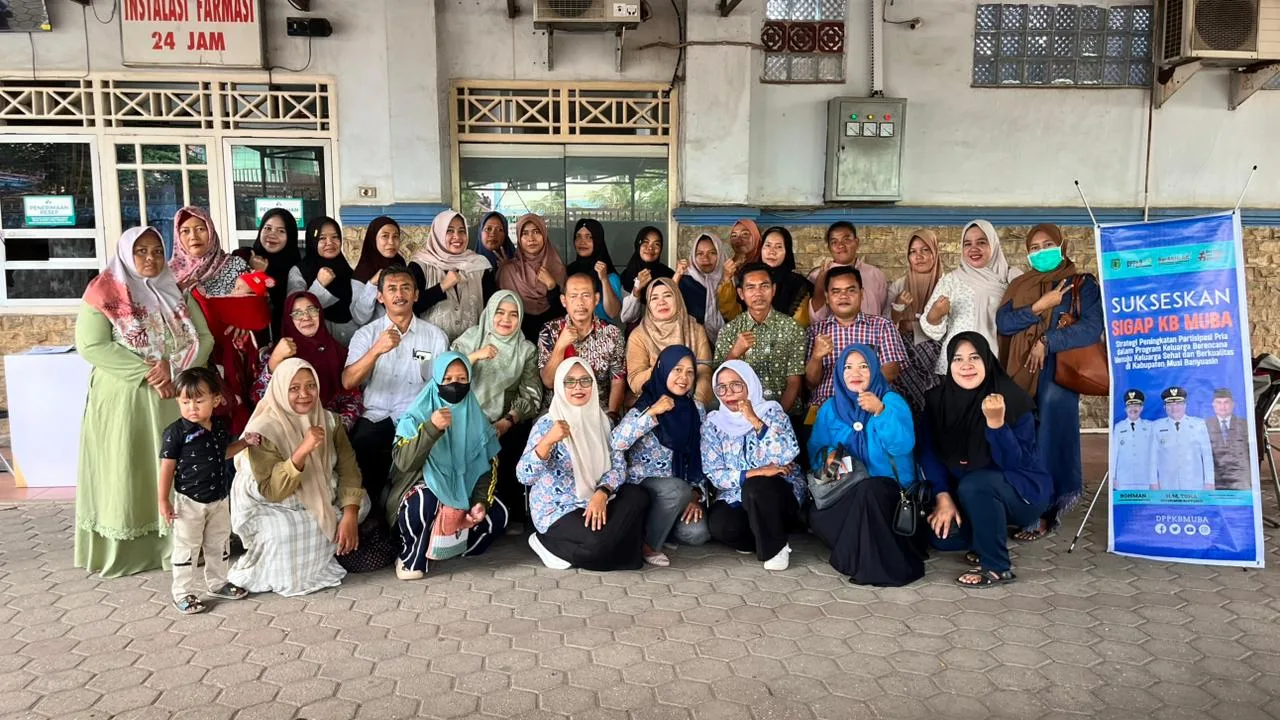 DPPKB Muba Dorong Partisipasi Pria Ber-KB, Gelar MOW dan MOP di RSIA Rika Amelia