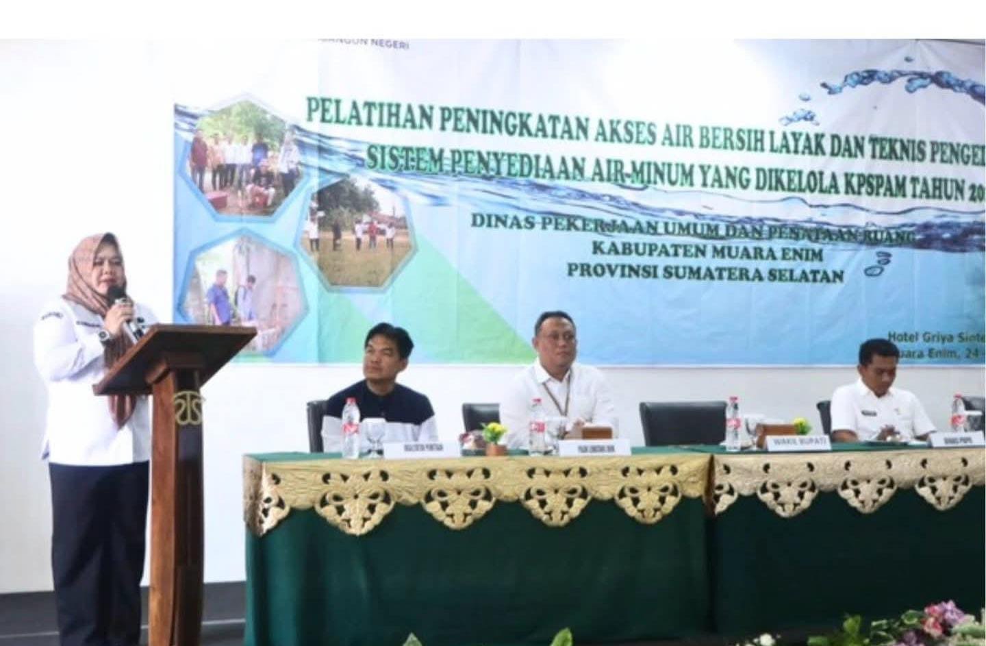 Muara Enim Genjot Akses Air Bersih dan Sanitasi 100 Persen Tahun 2026