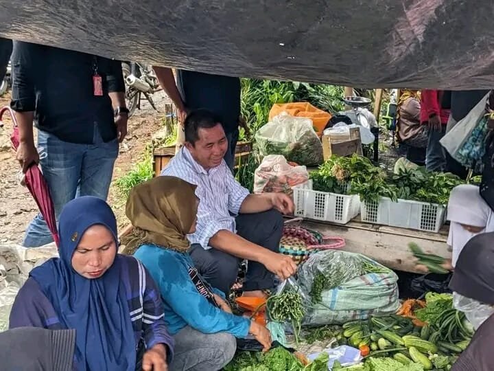 Wali Kota Pagar Alam Tinjau Pasar Tradisional Modern Nendagung untuk Optimalkan Potensi Ekonomi