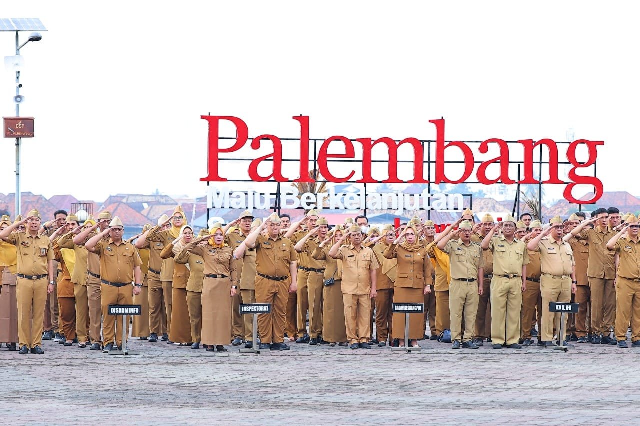 Apel ASN Pemkot Palembang, Kepala BKPSDM Ingatkan Integritas dan Empati dalam Pelayanan Publik