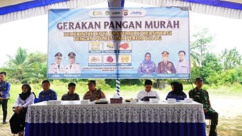 Gerakan Pangan Murah 2025, Pemkot dan Polres Prabumulih Jaga Stabilitas Harga