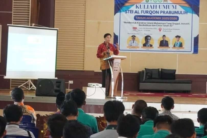 Kominfo Prabumulih Ajak Mahasiswa STEI Al-Furqon Bangun Karakter Islami