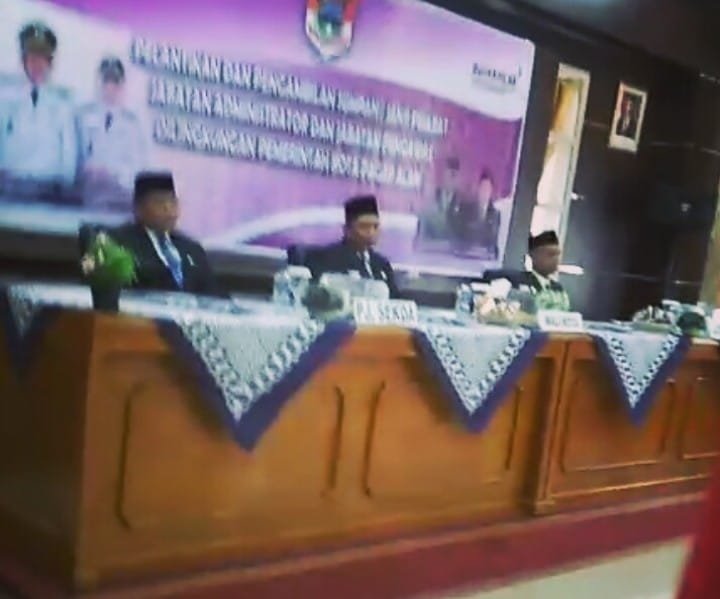 Wali Kota Pagaralam Lantik 29 ASN untuk Tingkatkan Pelayanan Publik