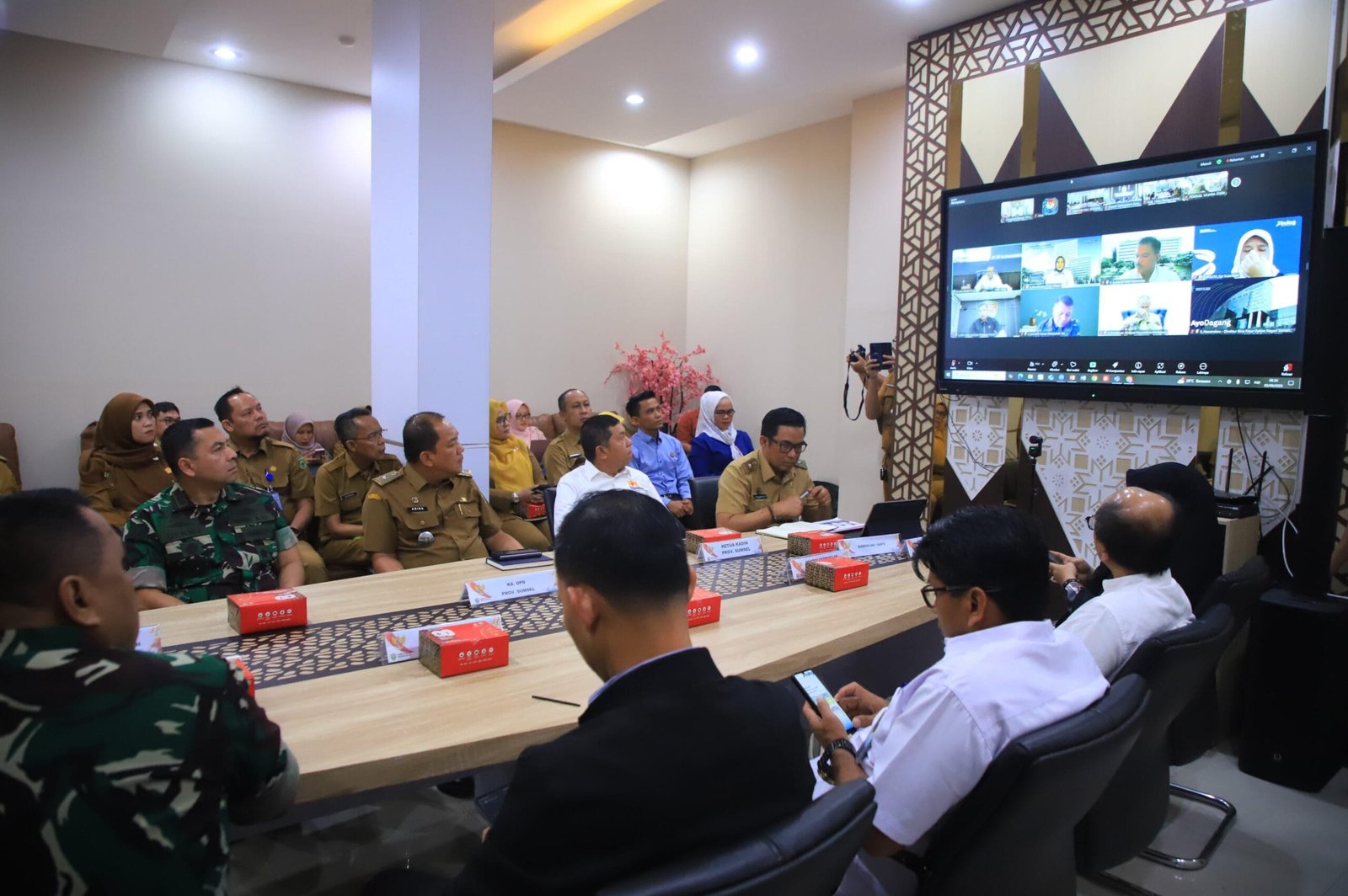 Sekda Sumsel Ikuti Rakor Pengendalian Inflasi, Mendagri Tito Ingatkan Kepala Daerah Jaga Stabilitas