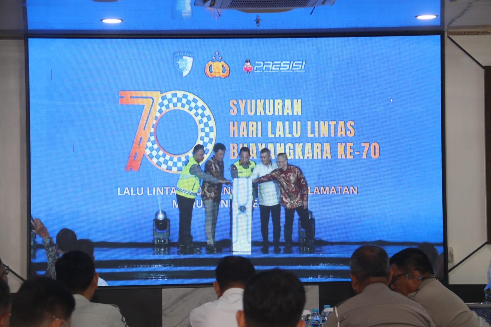 Polda Sumsel Ikuti Peluncuran Digital Korlantas, Kapolri Tekankan Lalu Lintas Modern & Humanis