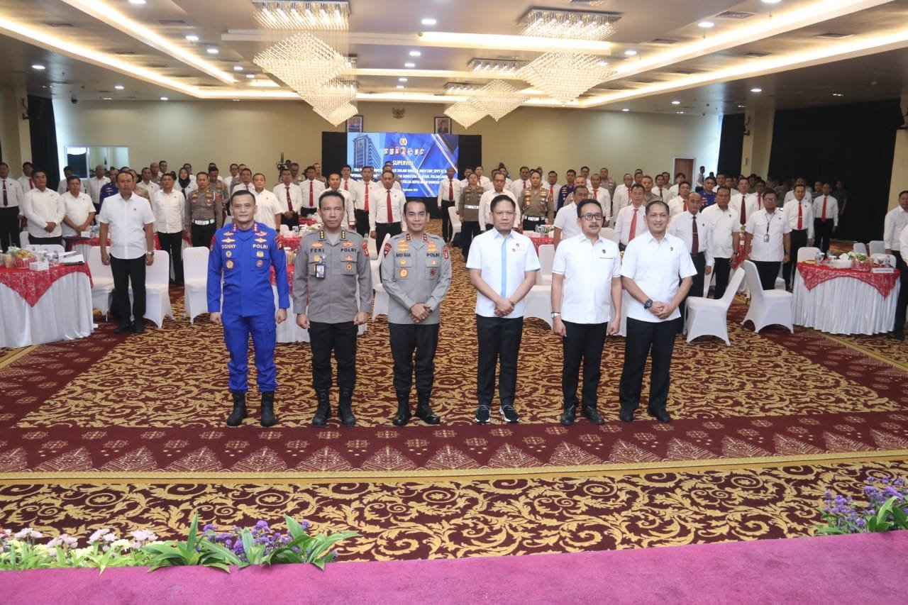Polda Sumsel Terima Supervisi Tim Pusiknas Bareskrim, Dorong Optimalisasi EMP & SPPT-TI