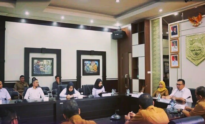 Wawako Pagar Alam Terima Kunker Kakanwil Kemham Sumsel, Bahas Penguatan Kapasitas HAM ASN