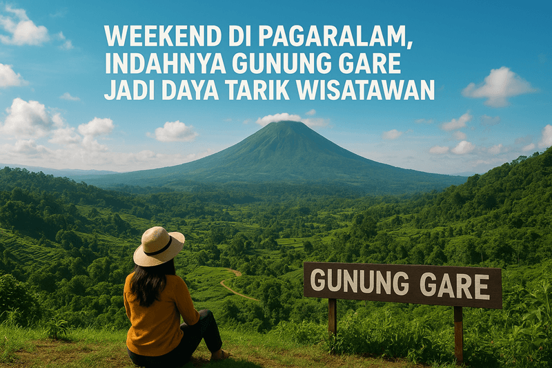 Weekend di Pagaralam, Indahnya Gunung Gare Jadi Daya Tarik Wisatawan