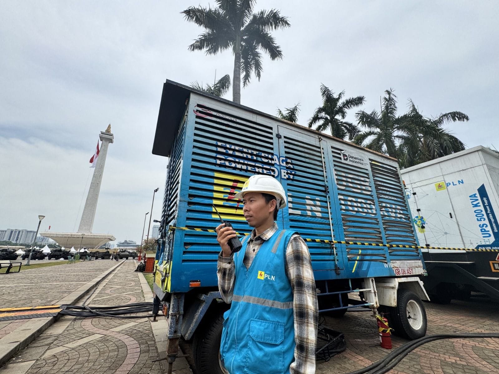 PLN Diganjar Apresiasi, Sukses Kawal Peringatan HUT ke-80 TNI di Monas