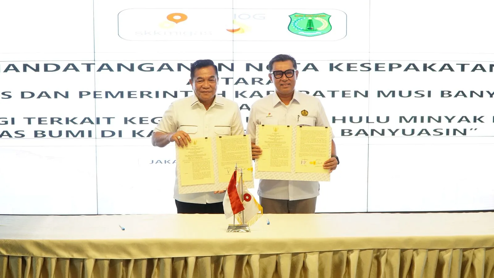 SKK Migas dan Pemkab Muba Teken Nota Kesepakatan, Perkuat Sinergi Kegiatan Hulu Migas di Daerah