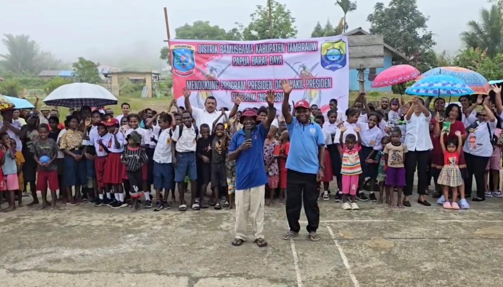 Masyarakat Bamusbama Kompak Dukung Program Presiden untuk Kemajuan Tambrauw
