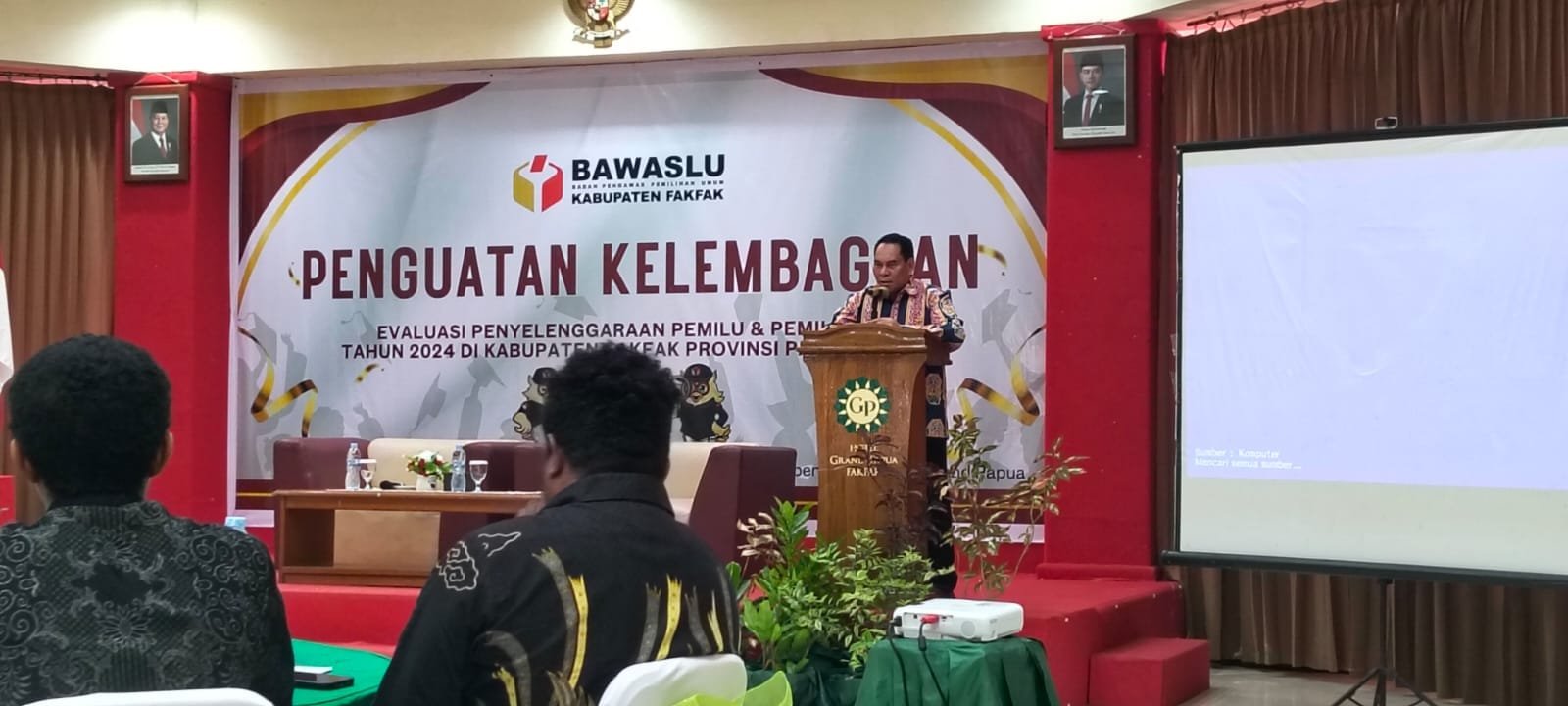 Evaluasi Pemilu 2024, Bupati Samaun Dorong Ruang bagi Putra Asli Fakfak