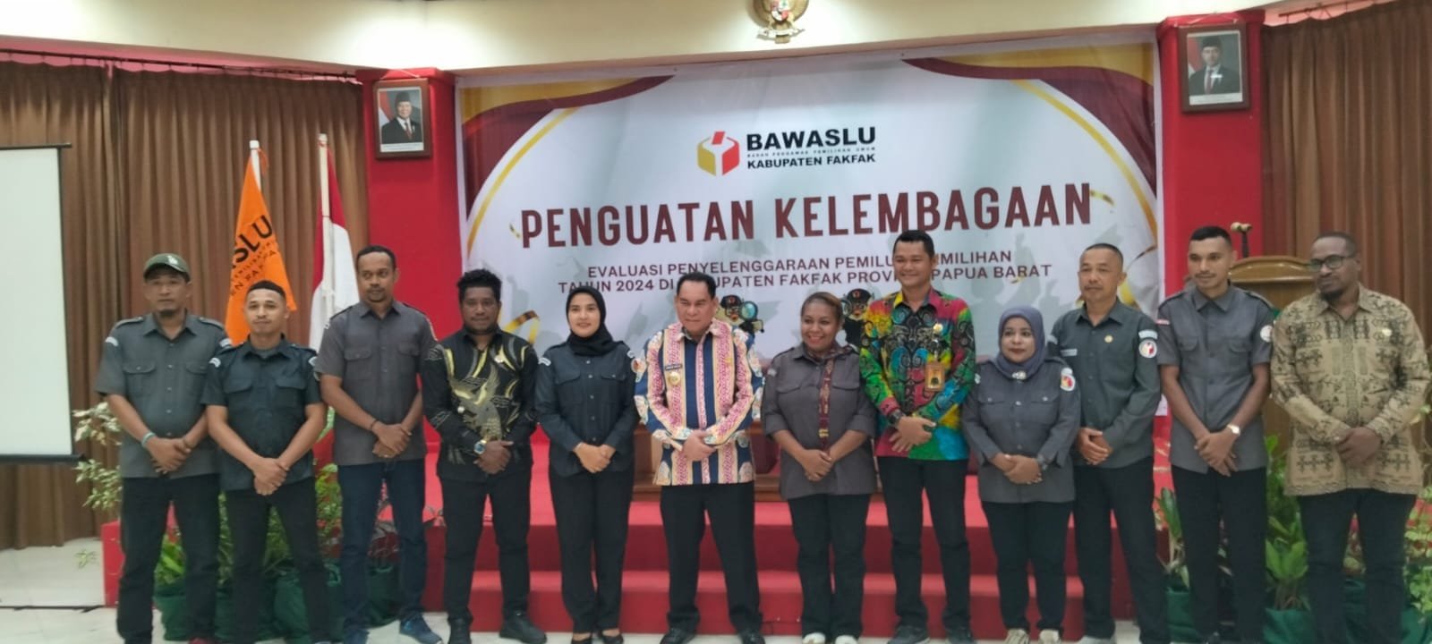Ketua Bawaslu Fakfak Tegaskan Tiga Hal Penting Dalam Fokus Evaluasi Pemilu 2024