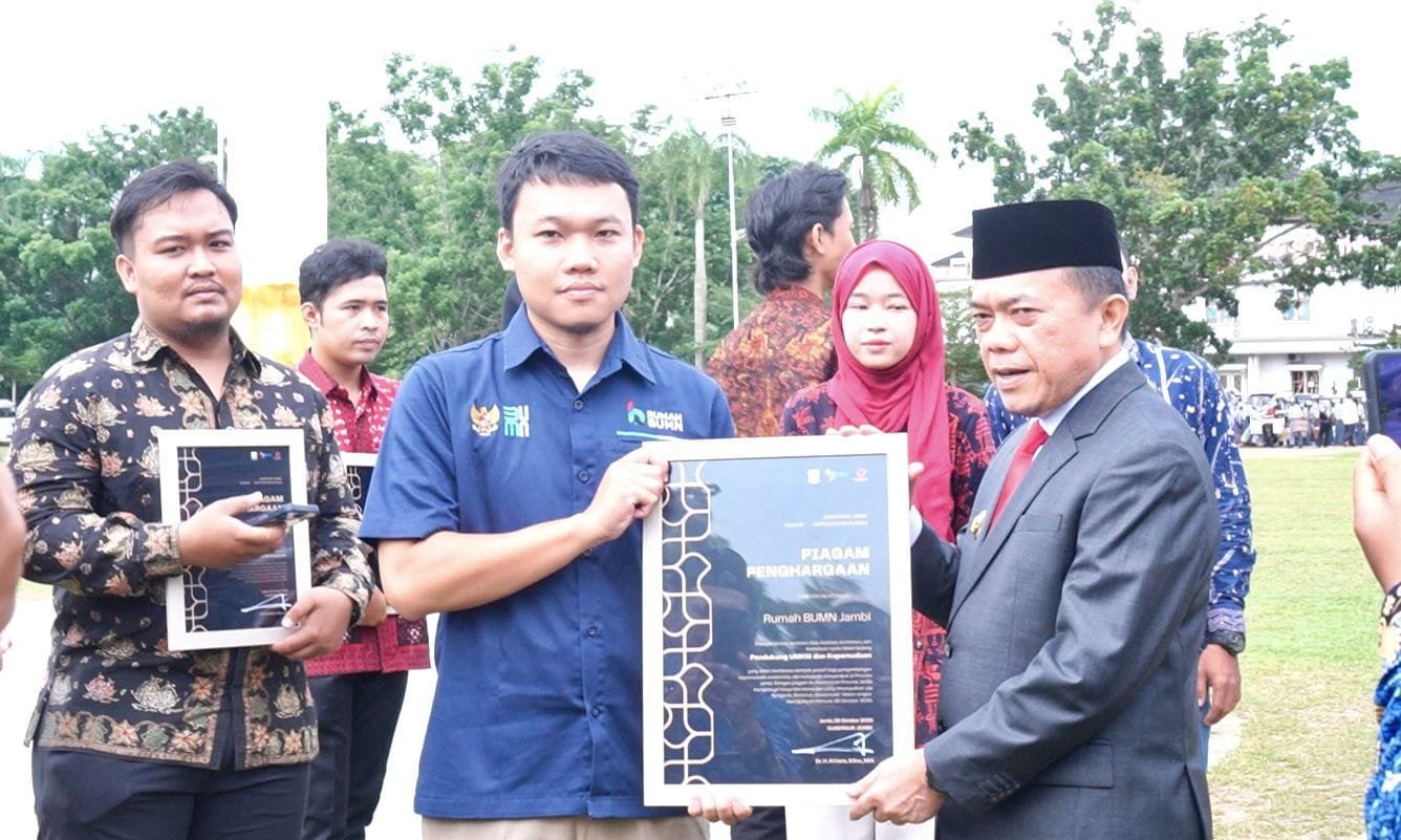 Rumah BUMN PLN Jambi Raih Penghargaan Gubernur, Bukti Konsistensi Dorong UMKM dan Generasi Muda