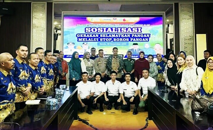 Pemkot Pagar Alam Gelar Rakor Program Makan Bergizi Gratis dan Gerakan Selamatkan Pangan