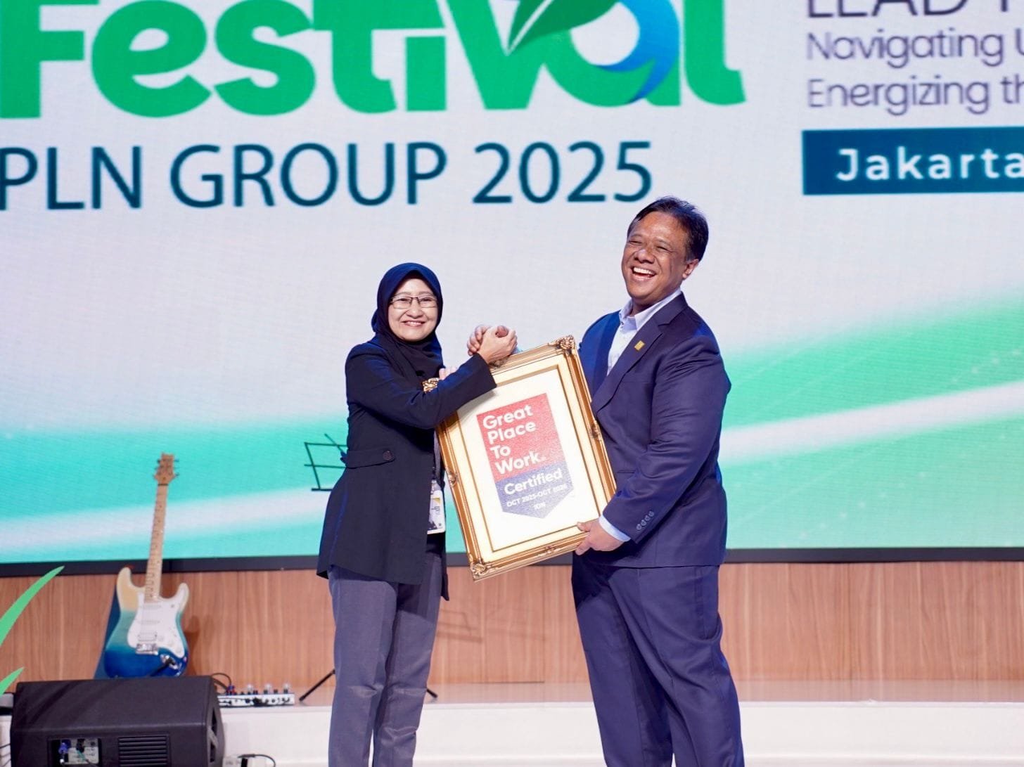 Transformasi Berhasil, PLN Raih Sertifikasi Great Place to Work 2025