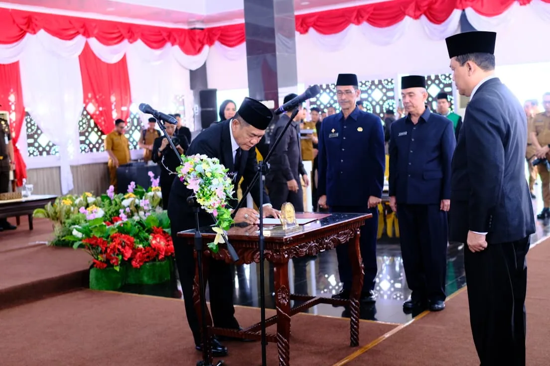 Syafaruddin Dilantik Jadi Pj Sekda Muba, Bupati Toha: Jalankan Amanah dengan Integritas dan Jaga Efektivitas Pemerintahan