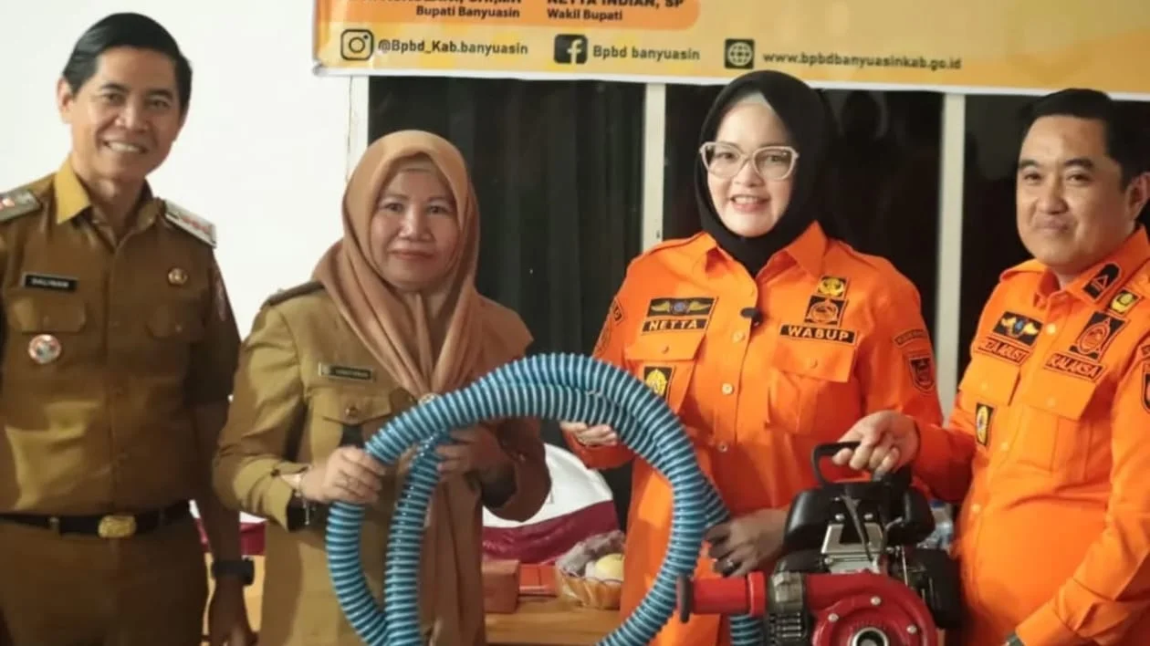 Wabup Netta Indian Buka Pelatihan Relawan Tangguh Bencana di Tanjung Lago