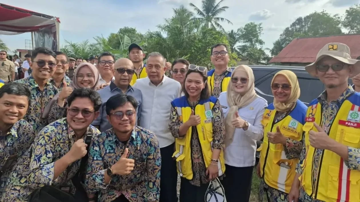 Wabup Netta Indian Dampingi Kunker Wakil Ketua DPR RI Perkuat Produksi Pertanian Banyuasin