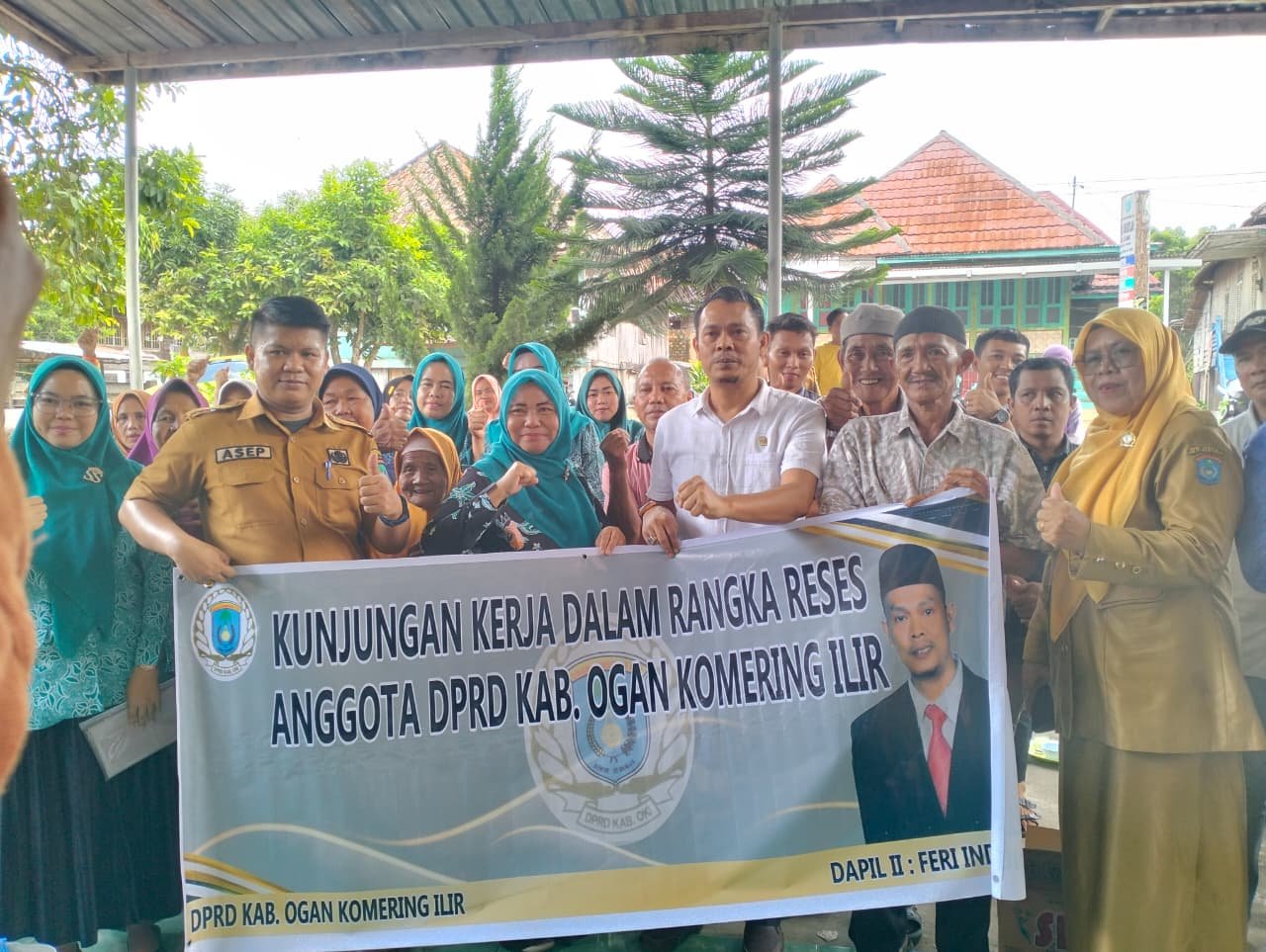 Anggota DPRD OKI Feri Indratno Reses di Desa Bubusan, Kecamatan Jejawi, Serap Aspirasi Masyarakat