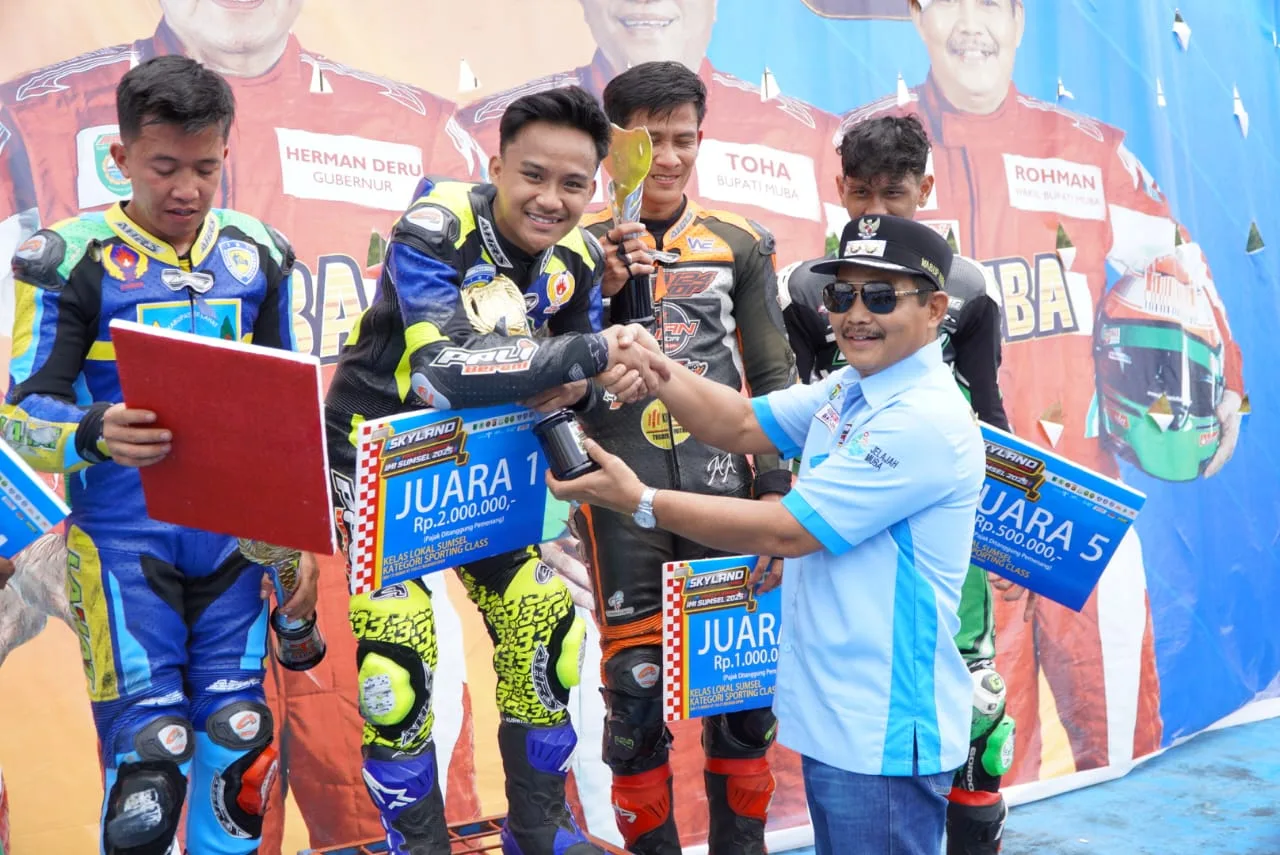 Skyland Prix 2025 Sukses, Pembalap Minta Muba Jadi Tuan Rumah Event Nasional Tahun Depan
