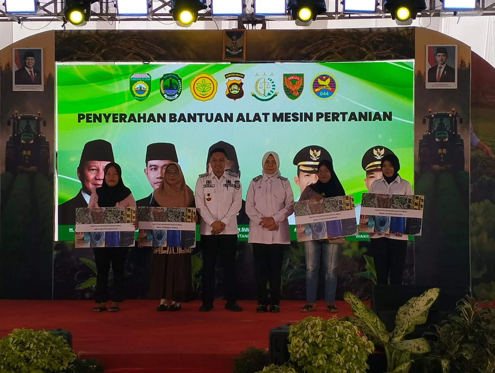 Pemkab PALI Gelar Alsintan Brigade Pangan, Ratusan Alat Pertanian Disalurkan ke Kelompok Tani