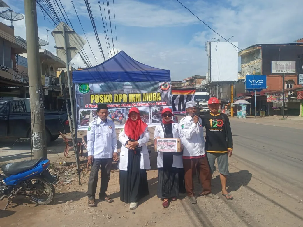 DPD IKM Muba Gelar Aksi Peduli Kemanusiaan untuk Korban Bencana