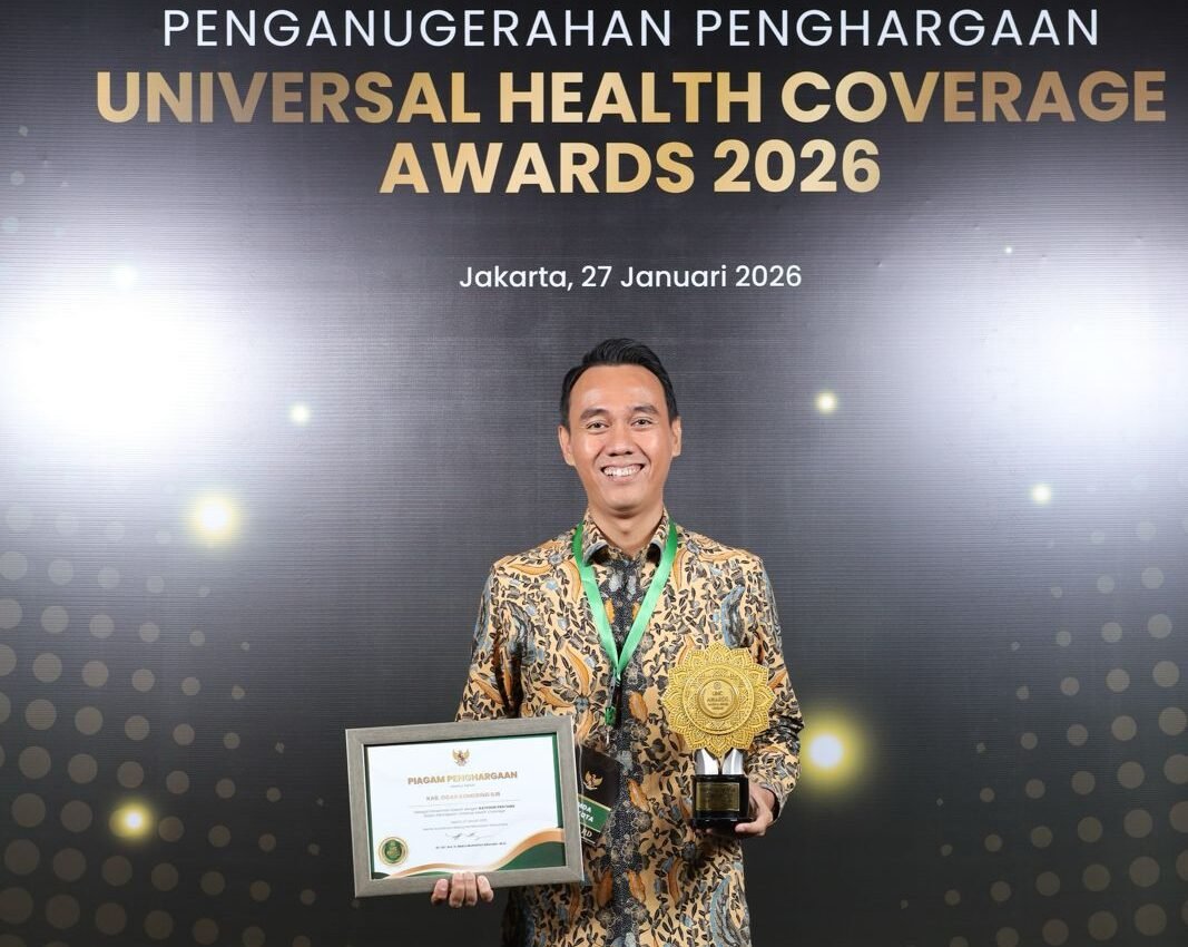 Berkat JKN, Warga OKI Nikmati Layanan Kesehatan Gratis, Pemkab Raih UHC Awards 2026