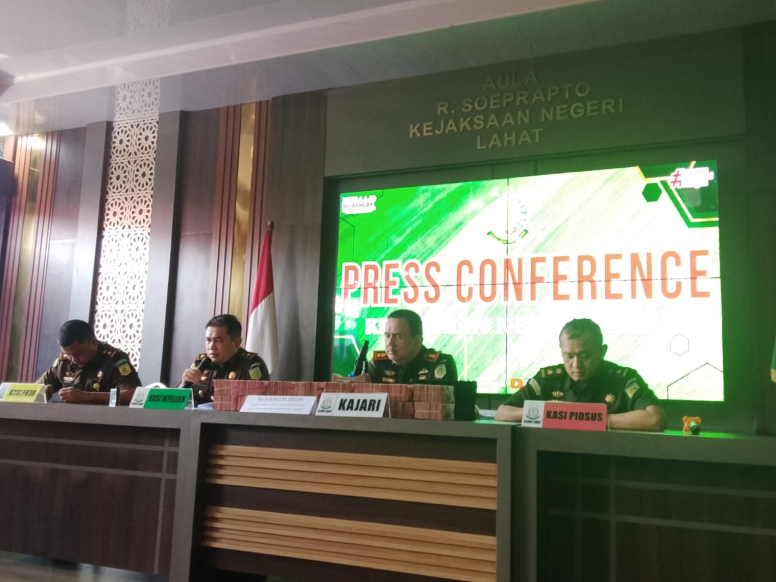 Kejari Lahat Eksekusi Uang Pengganti Kasus Korupsi Peta Desa, Negara Diselamatkan Rp1,6 Miliar